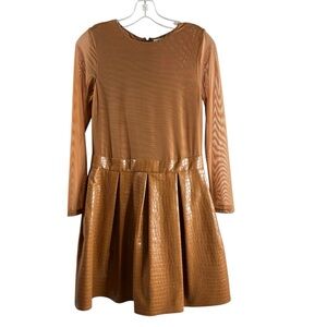 Alice + Olivia Tan Mini Dress